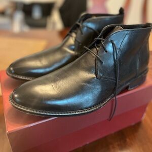 Adam Derrick Peter Black Leather Shoes